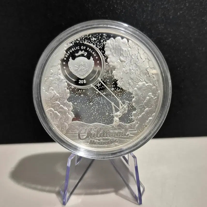 [BUNJANG] 2023 Palau Sandcastle 3oz Silver Coin - Limited Edition (499 pcs) / 전 세계 499개 한정판) 모래성 3온스 은화