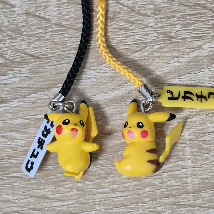 [BUNJANG] Pokemon Vintage Strap Gacha Pikachu Set / 초특급 할인) 포켓몬 피규어 고전 스트랩 가챠 피카츄 세트