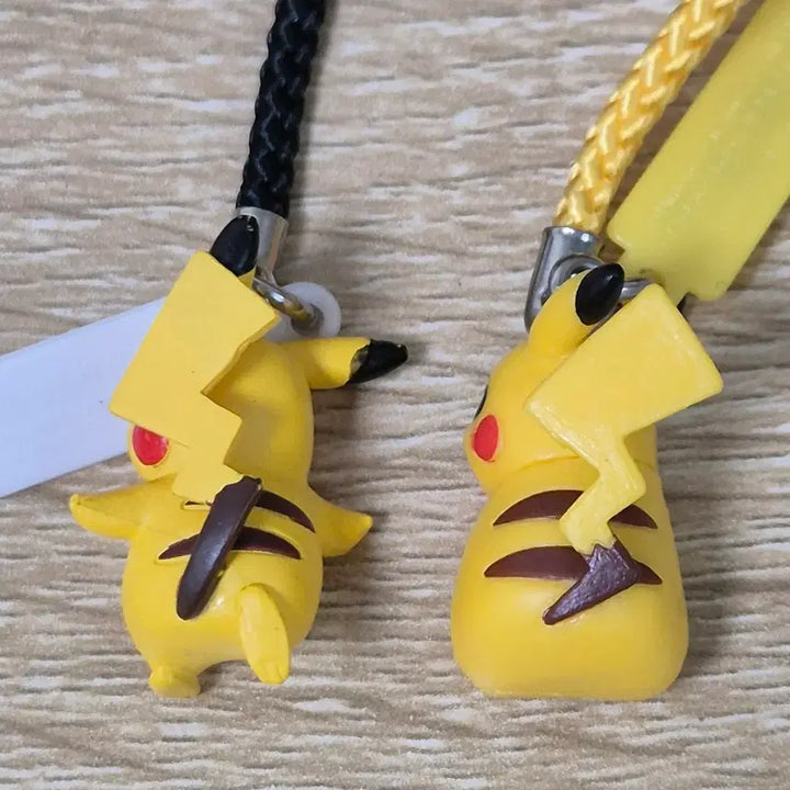 [BUNJANG] Pokemon Vintage Strap Gacha Pikachu Set / 초특급 할인) 포켓몬 피규어 고전 스트랩 가챠 피카츄 세트