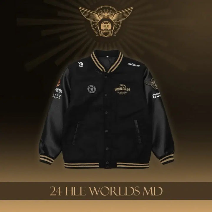[BUNJANG] Hanwha Life Esports HLE 2024 Worlds Jacket / 한화생명E스포츠 HLE 24 월즈 자켓