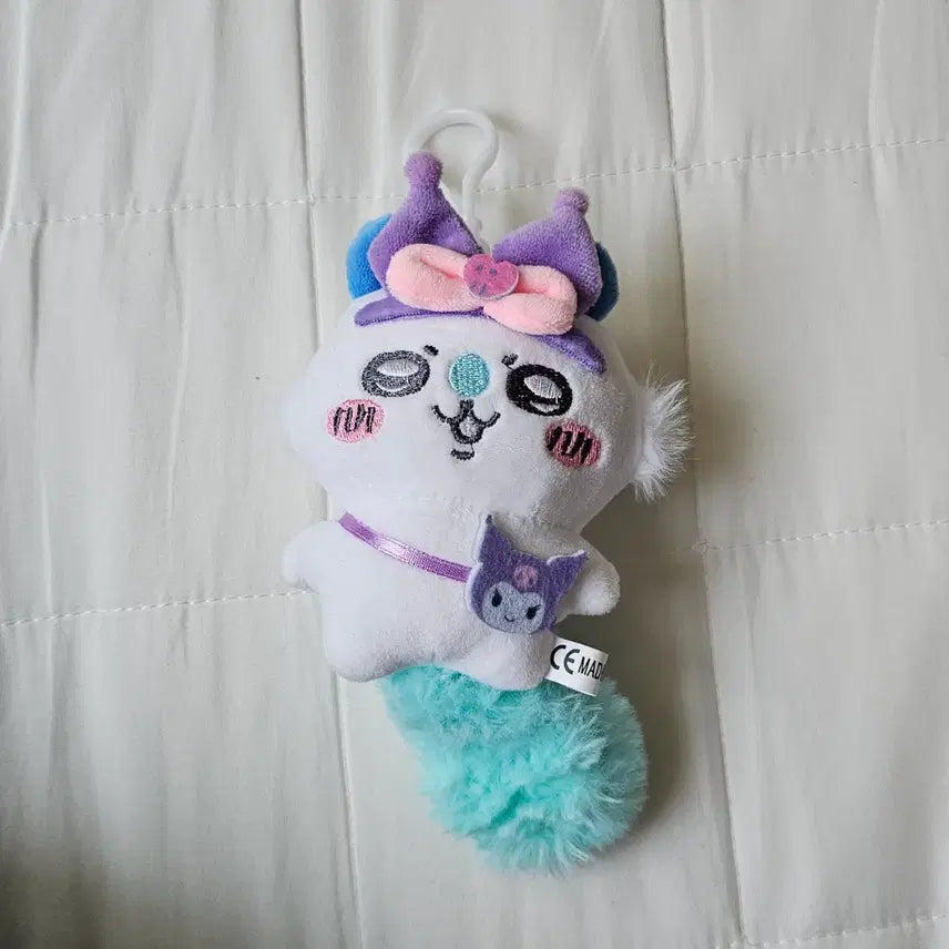 [BUNJANG] Sanrio Kuromi Momonga Doll Keychain / 산리오 쿠로미 모몽가 인형 키링