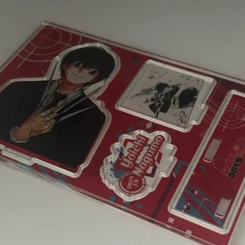 [BUNJANG] Sakamoto Days Nagumo Yoichi 2025 Birthday Acrylic Diorama / 사카모토 데이즈 나구모 요이치 2025 생일 아크릴 디오라마