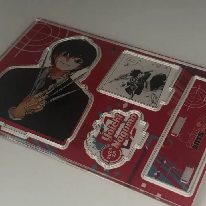 [BUNJANG] Sakamoto Days Nagumo Yoichi 2025 Birthday Acrylic Diorama / 사카모토 데이즈 나구모 요이치 2025 생일 아크릴 디오라마
