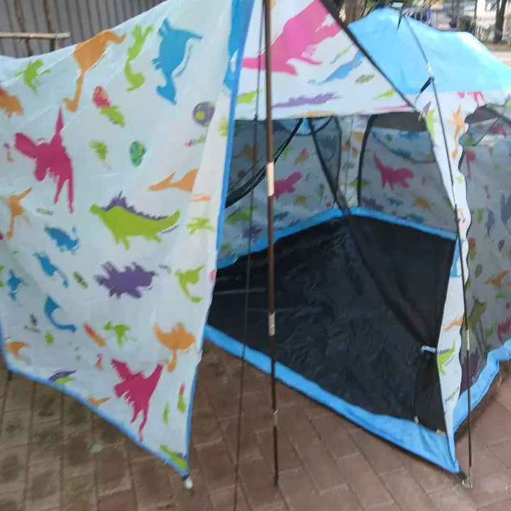 [BUNJANG] Camp365 Dinosaur Tent 3-4 Person / 캠프365 공룡텐트 3-4인용