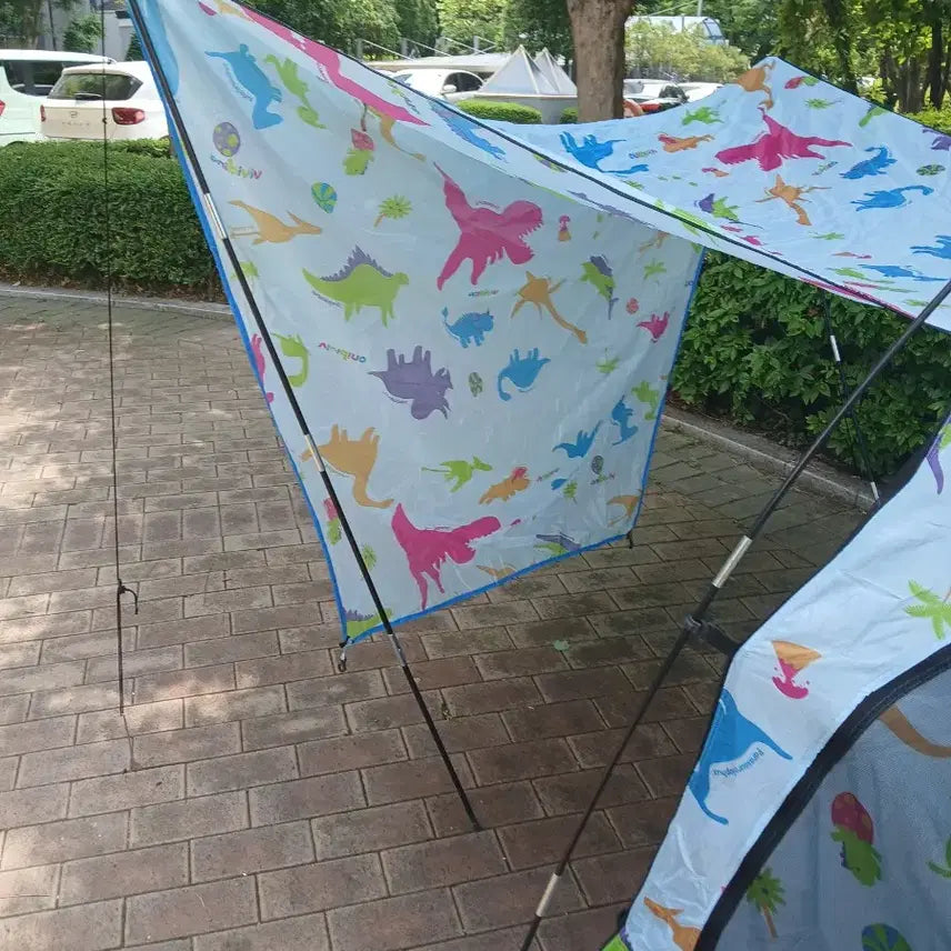 [BUNJANG] Camp365 Dinosaur Tent 3-4 Person / 캠프365 공룡텐트 3-4인용