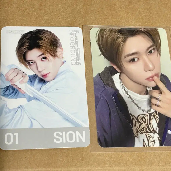 [BUNJANG] NCT 10th Anniversary Pop-up Sion Photocard Set / 엔시티 10주년 팝업 트레카 위시 시온 포카 세트 양도 가챠 분철 교환