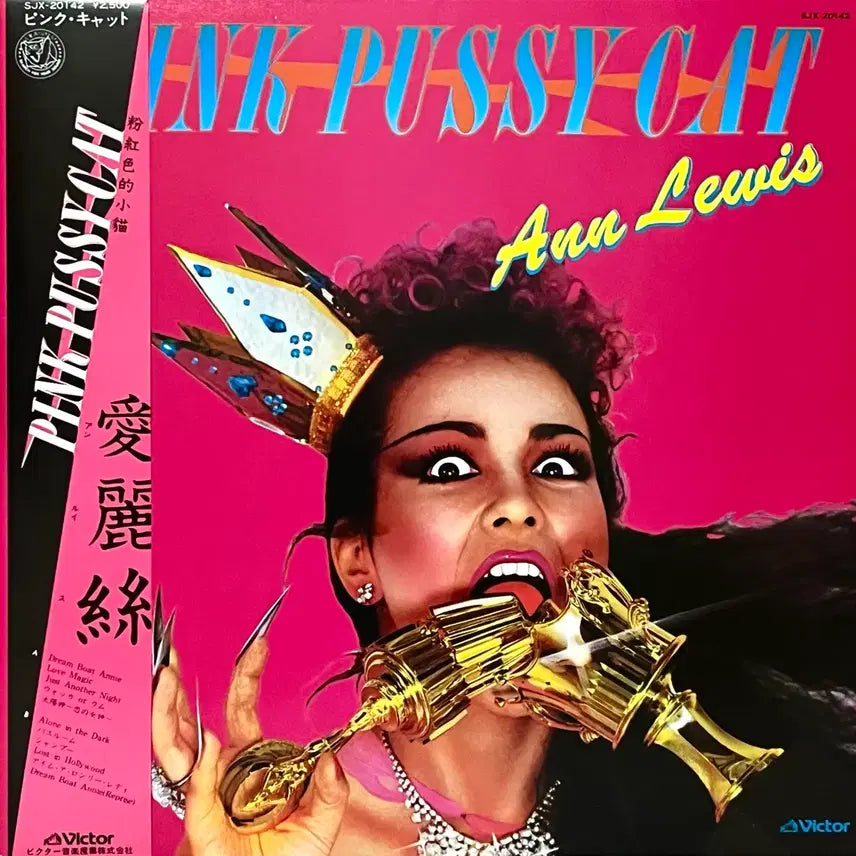 [BUNJANG] Ann Lewis Pink Pussycat City Pop LP / 시티팝LP 앤 루이스 Ann Lewis -Pink Pussycat