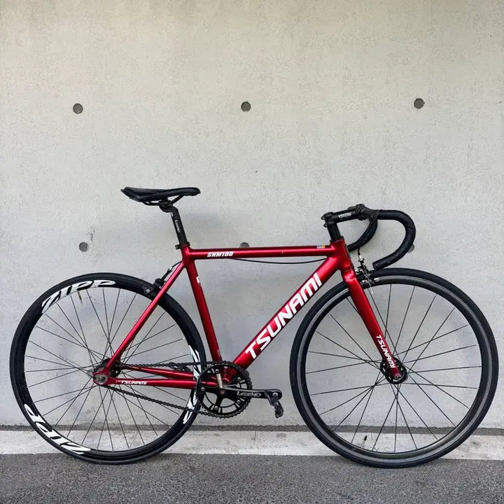 [BUNJANG] Tsunami SNM100 Road Bike - Size S / 쓰나미 snm100팔아요 레드와인 픽시 대차(엔진11,언노운,콘스탄틴 등