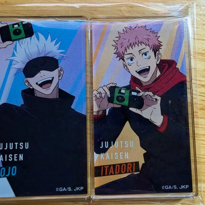 [BUNJANG] Jujutsu Kaisen Gojo &amp; Itadori Acrylic Magnet Set / 주술회전) 고죠/이타도리 아크릴 자석
