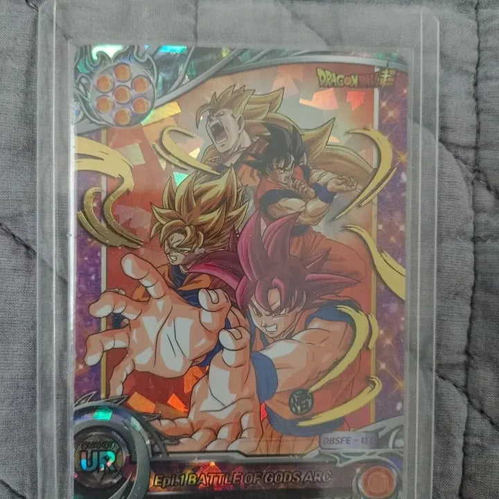 [BUNJANG] Dragon Ball Super Collectible UR Cards (4-Card Set) / 117 120 121 123 125  드래곤볼 슈퍼 콜렉트 UR 5장