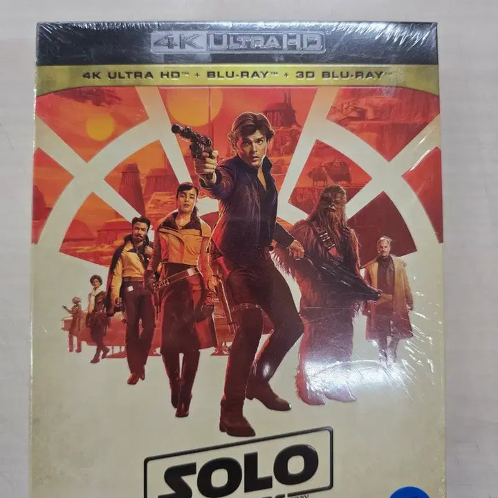 [BUNJANG] Solo: A Star Wars Story 4K UHD+3D+2D+Bonus Full Slip Steelbook Combo Pack Limited Edition Blu-ray / [DVD](블루레이) 액션외국영화 "한 솔로: 스타워즈 스토리" 판매
