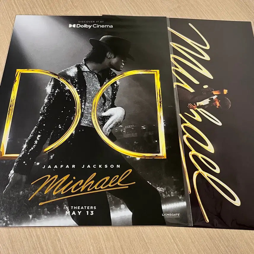 [SOLD OUT] 2종일괄)마이클 앵콜 돌비 포스터, 스페셜 포스터 미개봉