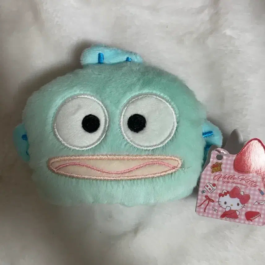 [BUNJANG] Hangyodon Face Pouch Coin Purse Keychain / 한교동 페이스 파우치 동전지갑 산리오 인형 키링 교동 얼굴 실용템