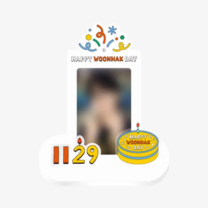 [BUNJANG] BOYNEXTDOOR UK Hwa Birthday Photocard Stand Set / 보넥도 보이넥스트도어 운학 생일 포카 스탠드 세트