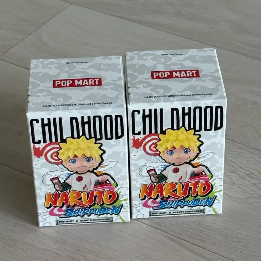 [BUNJANG] Pop Mart Naruto Childhood Sasuke Minato Figure Bundle Set / 팝마트 나루토 어린시절 유년기 피규어 사스케 미나토 일괄