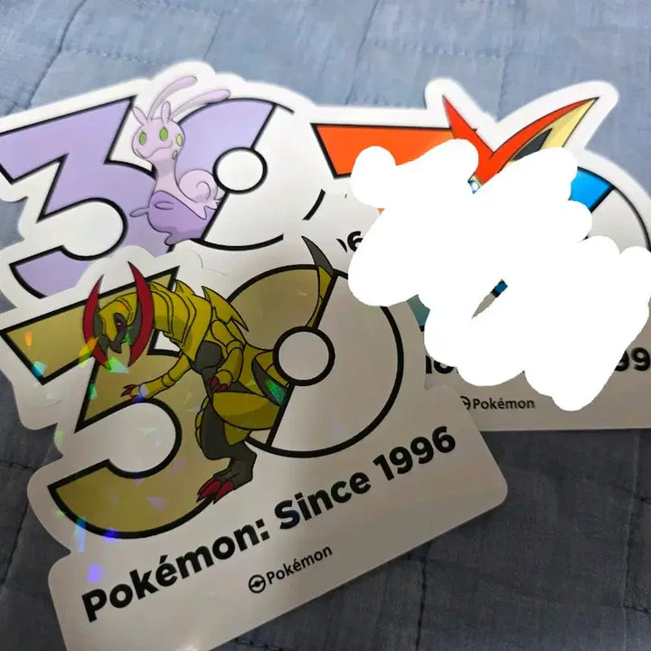[BUNJANG] Pokemon 30th Anniversary Sticker Trading / 포켓몬 30주년 스티커 교환