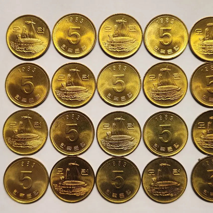 [BUNJANG] 1983 5 Weeks 20 Points Unused / 미사용/1983년 5주 20점