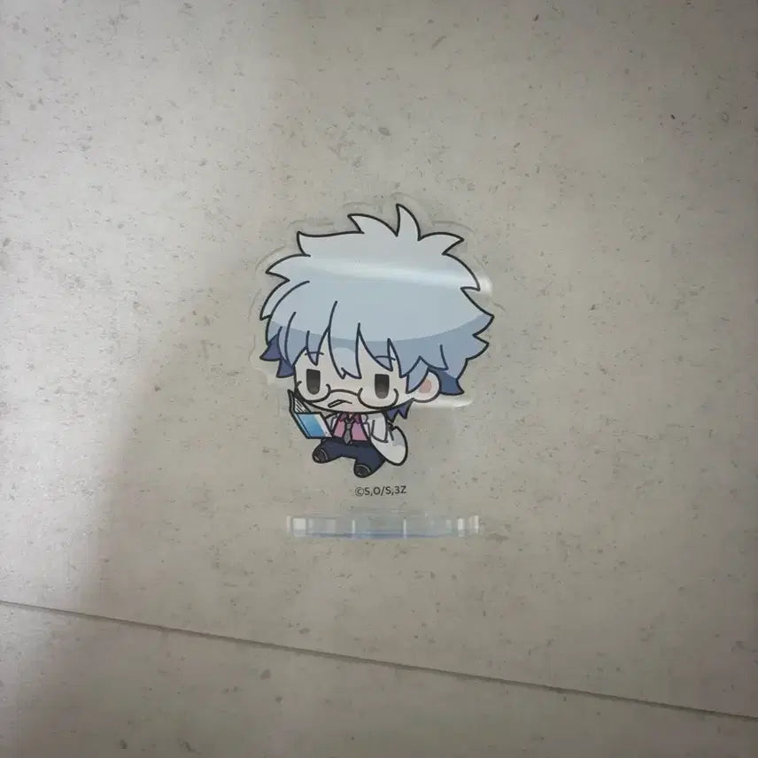 [BUNJANG] Gintama Animeate Cafe Sangets Ginpachi-sensei Bromide Ginoki Acrylic Stand / 은혼 애니메이트 카페 삼젯 긴파치 선생 브로마이드 긴토키 아크릴 스탠드