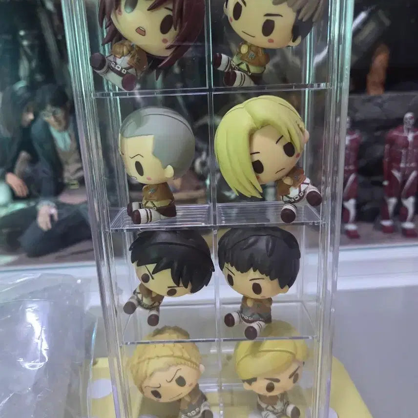 [BUNJANG] Attack on Titan Ichiban Kuji Chokonokko Figure Full Set / 진격의거인 제일복권 g상 초코노코 풀셋 판매