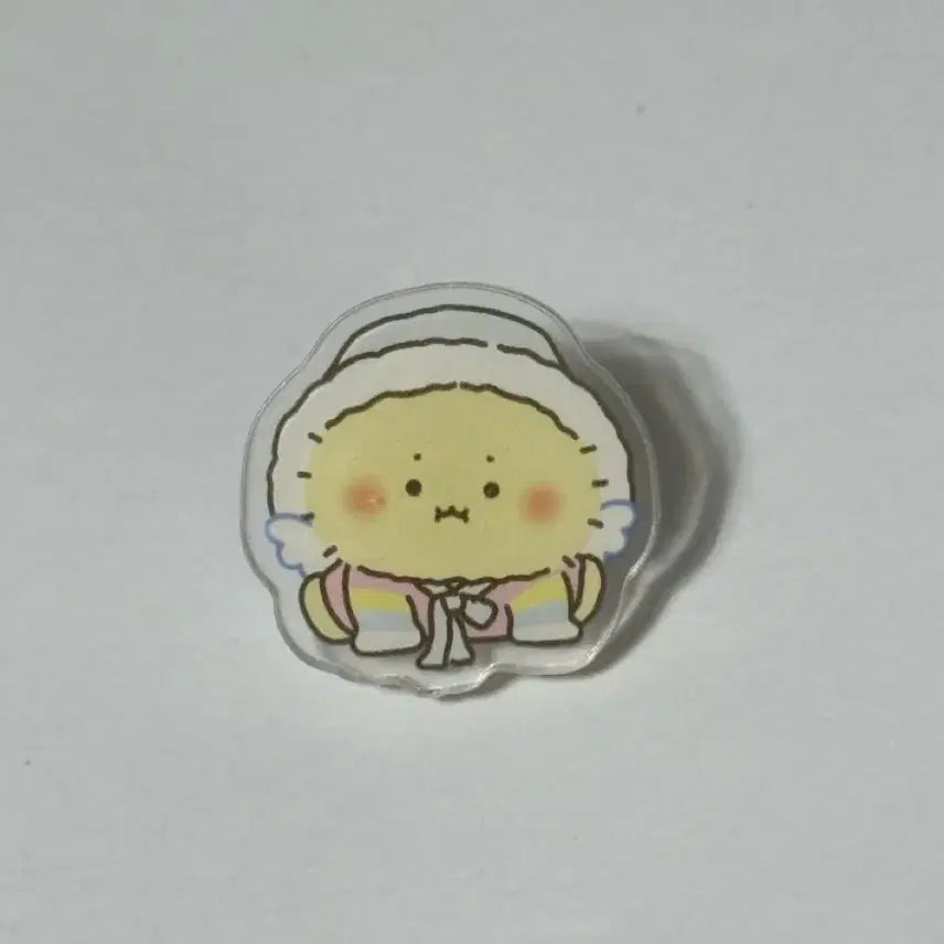[BUNJANG] Manggeureonjin Gom (Miserable Bear) Badge / 올리브영 망그러진곰 뱃지