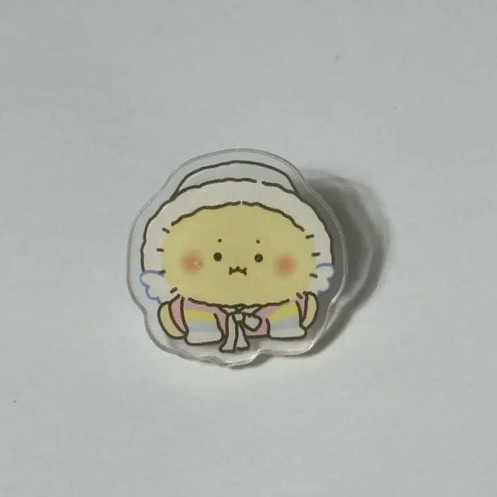 [BUNJANG] Manggeureonjin Gom (Miserable Bear) Badge / 올리브영 망그러진곰 뱃지