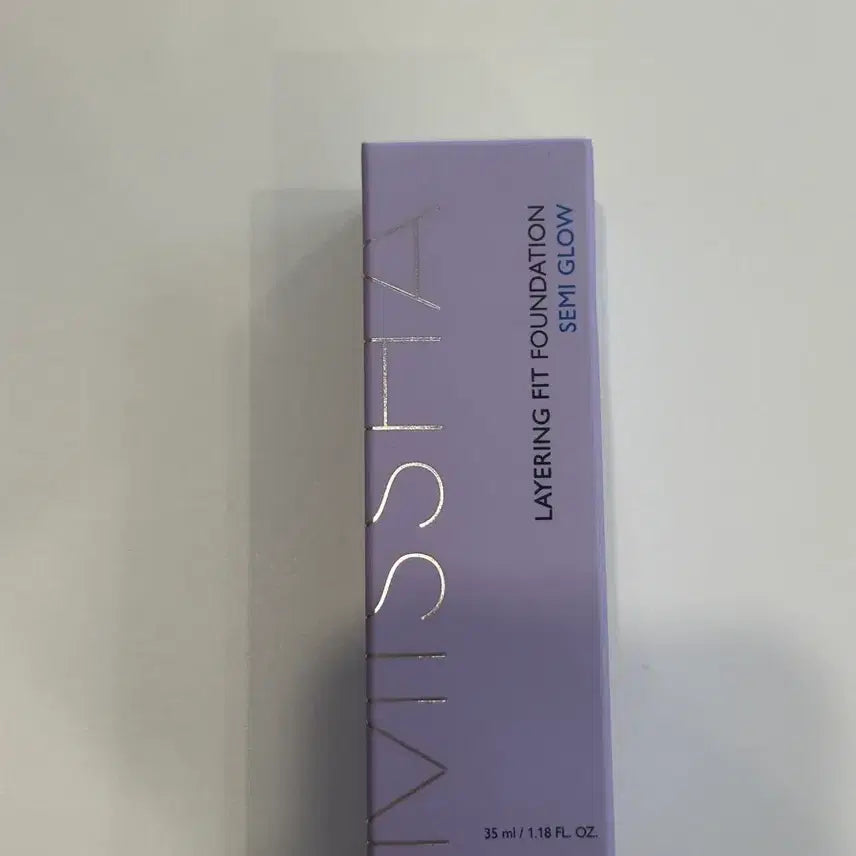 [BUNJANG] Missha Layering Fit Foundation Semi-Glow (No. 21 Fair) - Sealed / 미개봉)미샤 레이어링 핏 파운데이션 세미글로우 21호 페어