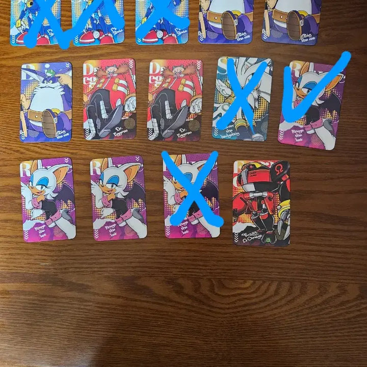 [BUNJANG] Sonic Egg 2D &amp; 3D Cards / 소닉 이스타에그 2D, 3D 카드 판매합니다.