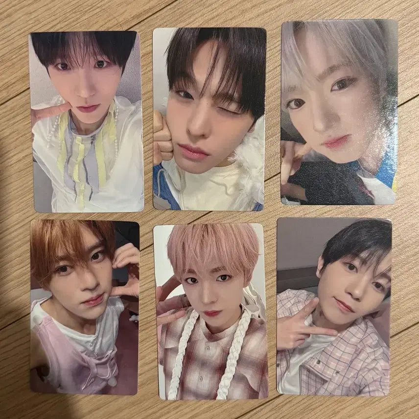 [BUNJANG] NCT WISH Jump Up Lucky Draw Photocard Set (Riku, Yushi, Sakuya, Jaehee, Sion, Ryo) / 엔시티위시 점프업 영통 미공포 포카 리쿠 유우시 사쿠야 재희 시온 료