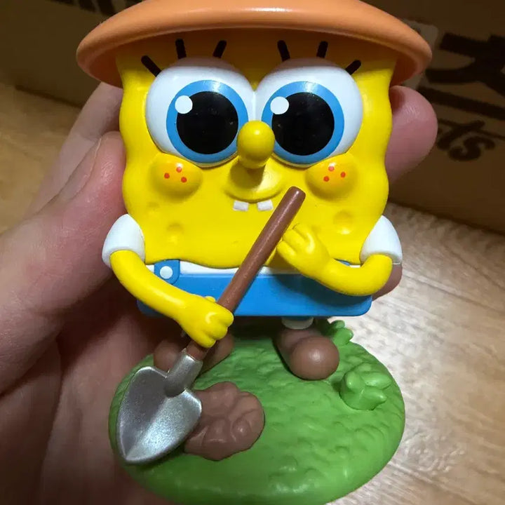 [BUNJANG] Pop Mart SpongeBob &amp; Patrick Star Figures Set / 팝마트 스폰지밥, 뚱이 피규어