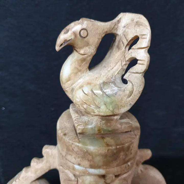 [BUNJANG] Excavated Spring and Autumn Period Phoenix Jade Box with Empress Symbolism / (수원만물)출토 춘추시기 황후상징 봉황옥함