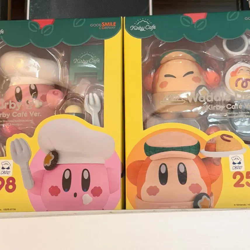 [BUNJANG] Kirby Wayfinder Nendoroid Bundle Set / 커비 웨이들디 카페 넨도로이드 일괄