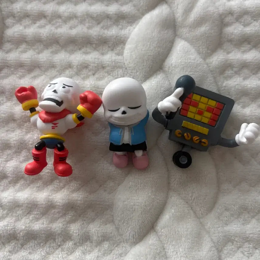 [BUNJANG] Undertale Gacha Mini Figure Set / 언더테일 가챠 미니피규어 3종