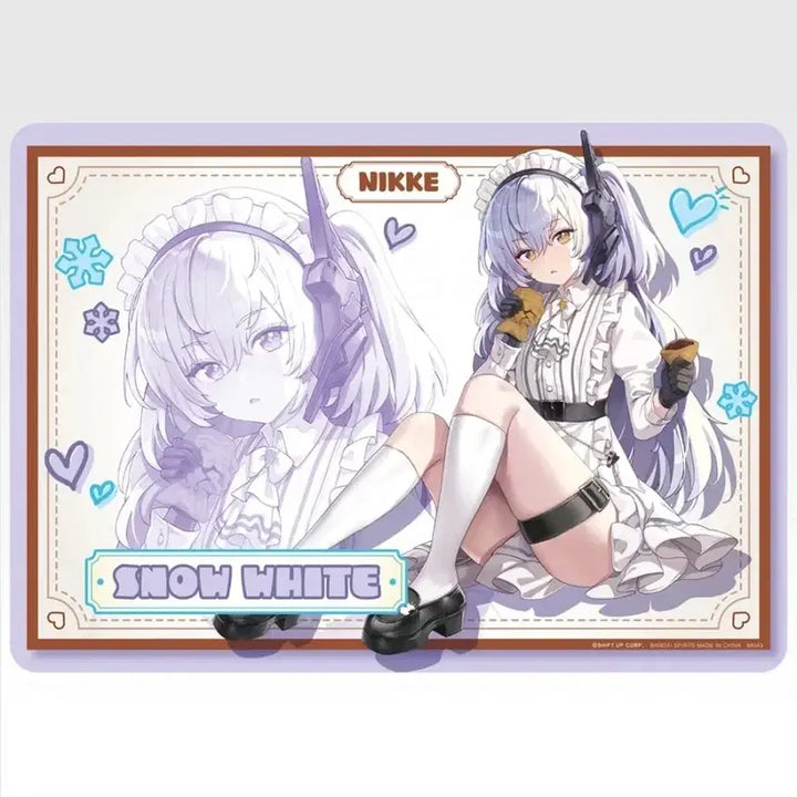 [BUNJANG] Nier: Automata Snow White A3 Table Mat (Desk Mat) / 니케 제일복권 스노우화이트 A3 데스크 매트(장패드)
