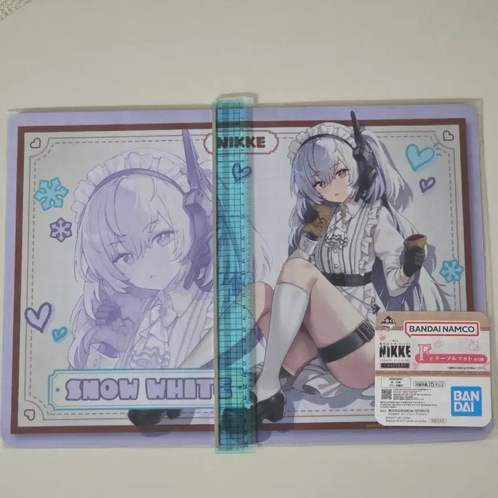 [BUNJANG] Nier: Automata Snow White A3 Table Mat (Desk Mat) / 니케 제일복권 스노우화이트 A3 데스크 매트(장패드)