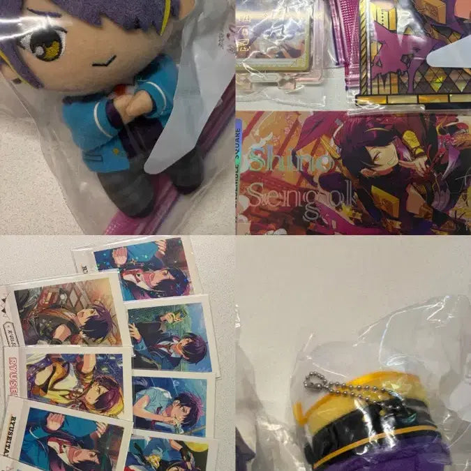 [BUNJANG] Ensemble Stars! Shinobu Ogami Bundle Set / 앙스타 시노부 굿즈 일괄판매
