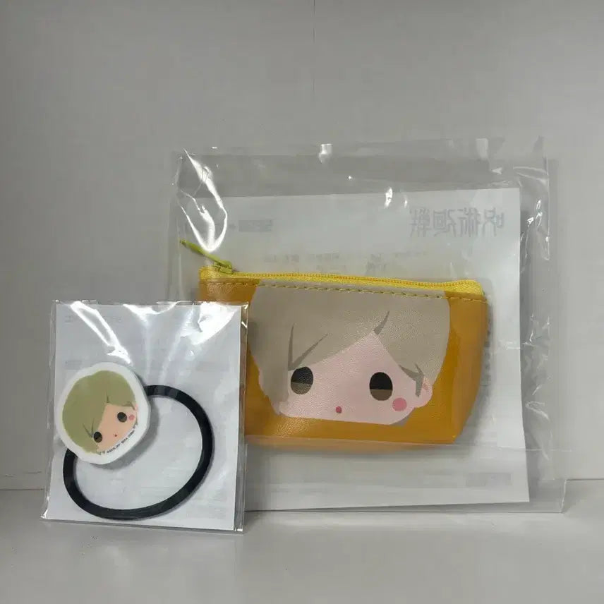 [BUNJANG] Jujutsu Kaisen Nanami Kento Sega Prize E Mini Pouch &amp; F Acrylic Hair Tie Set / 주술회전 나나미 켄토 세가 쿠지 E상 미니 파우치 F상 아크릴 머리끈