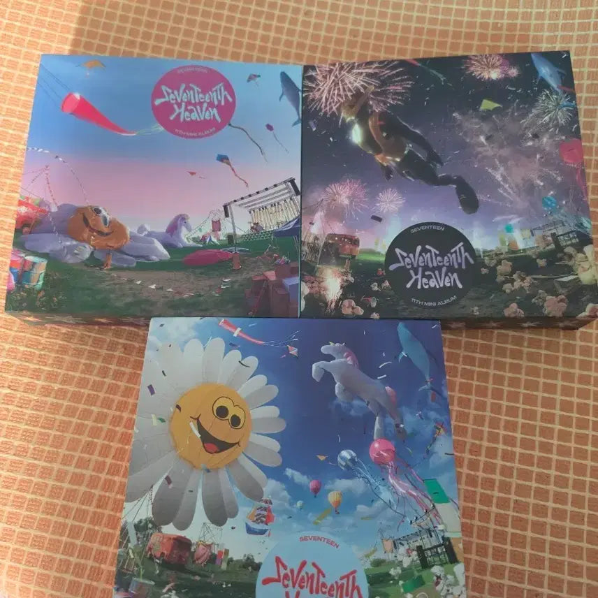[BUNJANG] SEVENTEEN Music Lab Unsealed Album 3 Set / 세븐틴 음악의신 개봉 앨범 3종 세트