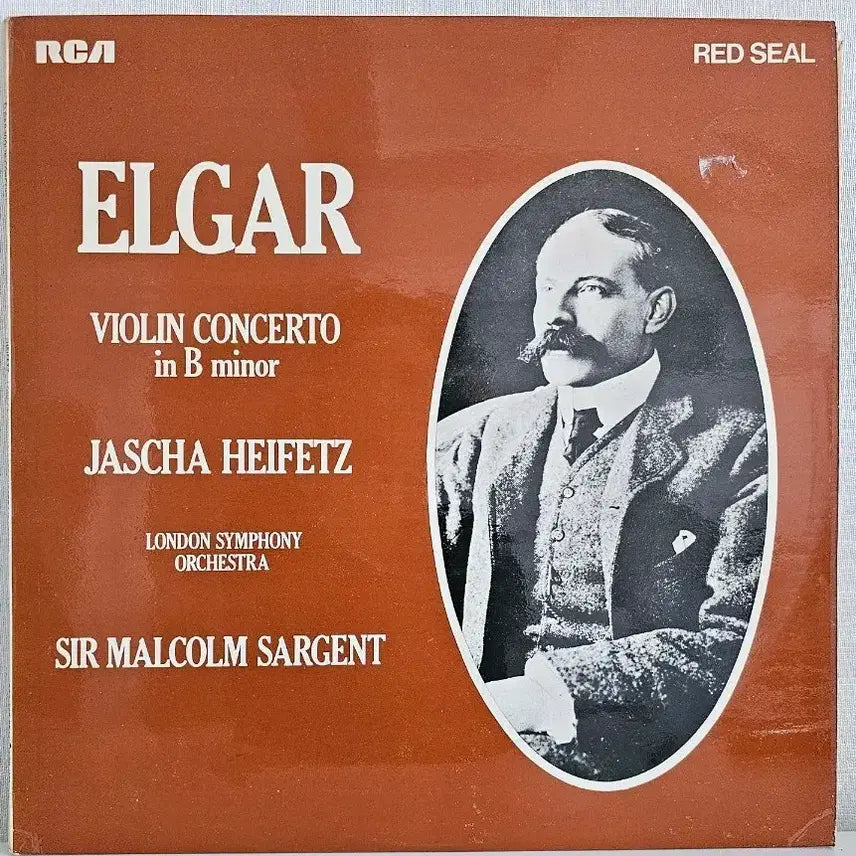 [BUNJANG] Elgar Violin Concerto - Jascha Heifetz LP / 엘가 바이올린 협주곡- 야사 하이페츠 LP