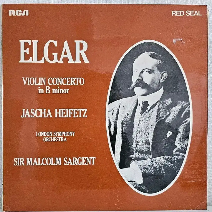 [BUNJANG] Elgar Violin Concerto - Jascha Heifetz LP / 엘가 바이올린 협주곡- 야사 하이페츠 LP