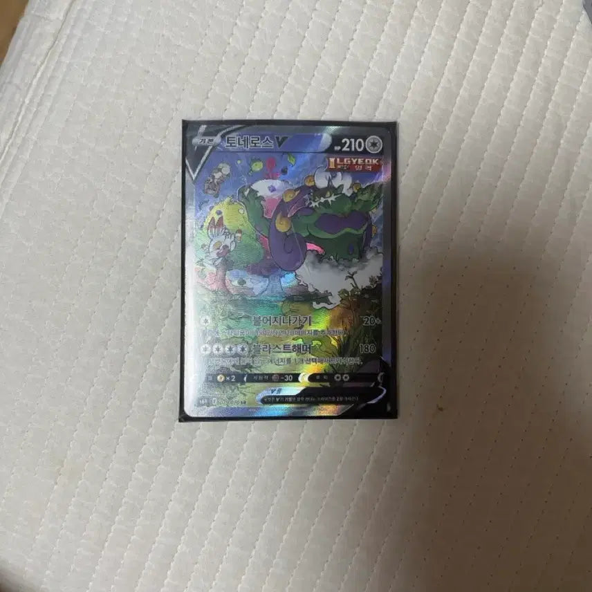 [BUNJANG] Pokemon Tornadus V SR Card / 포켓몬 토네로스 V SR 카드