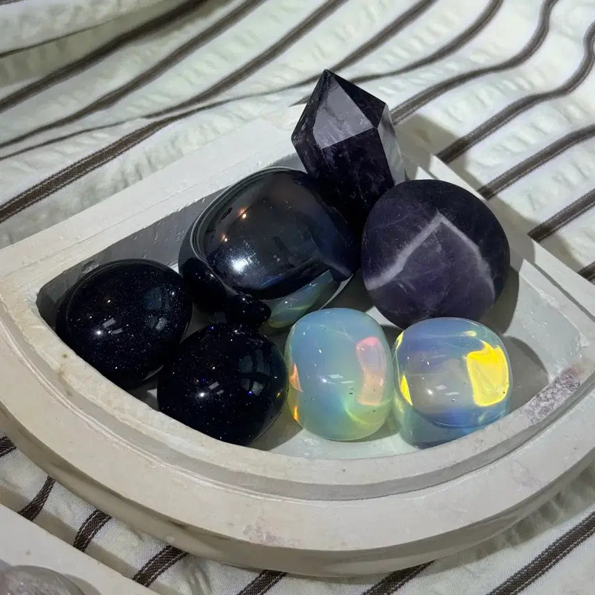[SOLD OUT] 크리스탈 힐링스톤 천연석 텀블 자갈  조개 모음