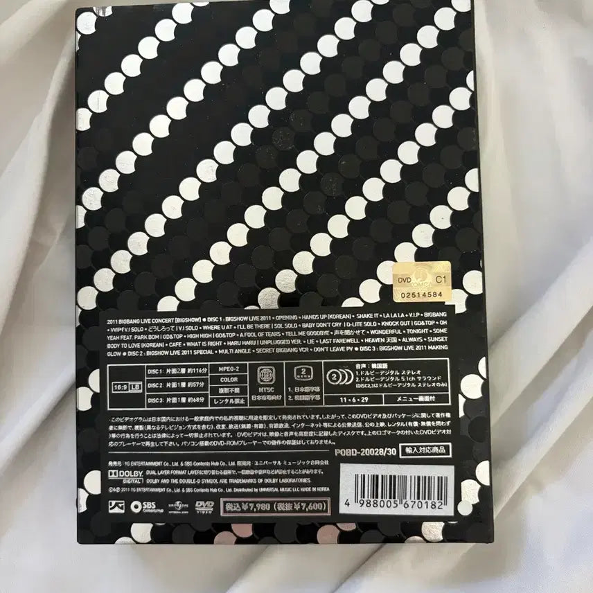[BUNJANG] BIGBANG 2011 Big Show DVD Japan Edition / 빅뱅 2011빅쇼 dvd 일본판