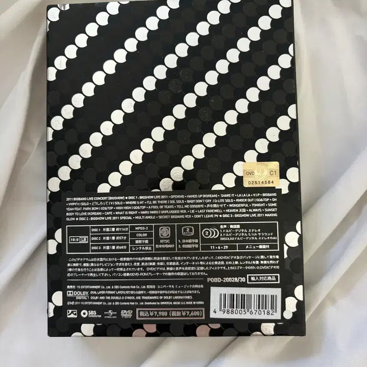 [BUNJANG] BIGBANG 2011 Big Show DVD Japan Edition / 빅뱅 2011빅쇼 dvd 일본판
