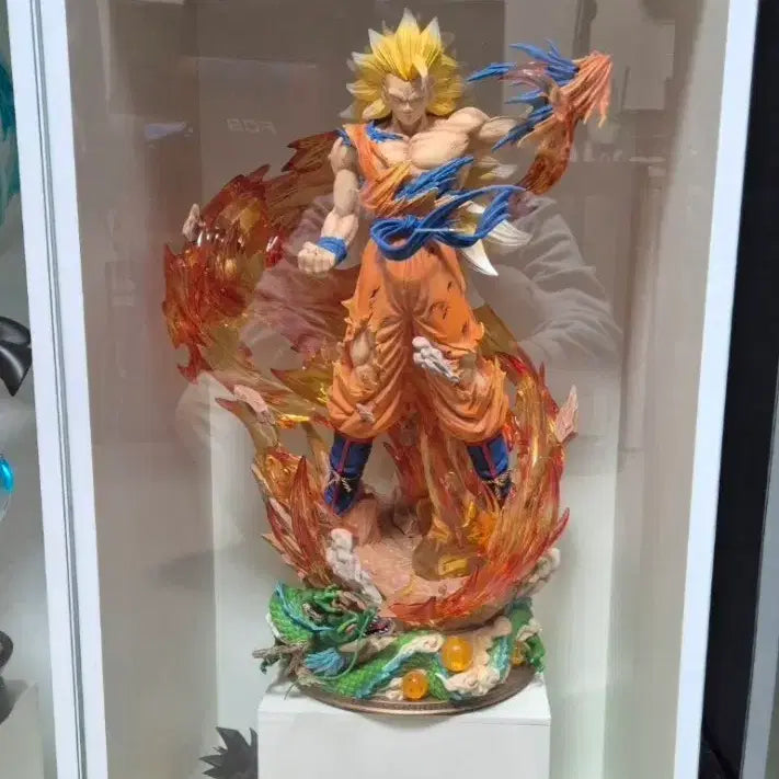 [BUNJANG] Dragon Ball Super Saiyan 3 Goku Resin Statue (Last Sleep Studio) / 드래곤볼 초3 손오공 레진 팝니다. (라스트슬립)