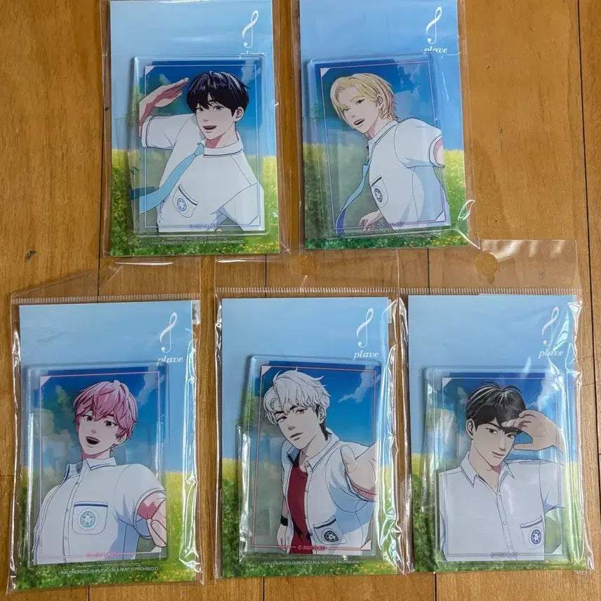 [SOLD OUT] 일괄) 플레이브 여섯 번째 여름 아크릴카드