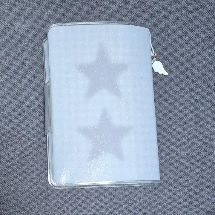 [BUNJANG] YURISH 3-Tier Photocard Binder Gray (Includes 10 Double-Sided Sleeves) / 유리시 3단 포카 바인더 그레이(양면속지 10p 포함)
