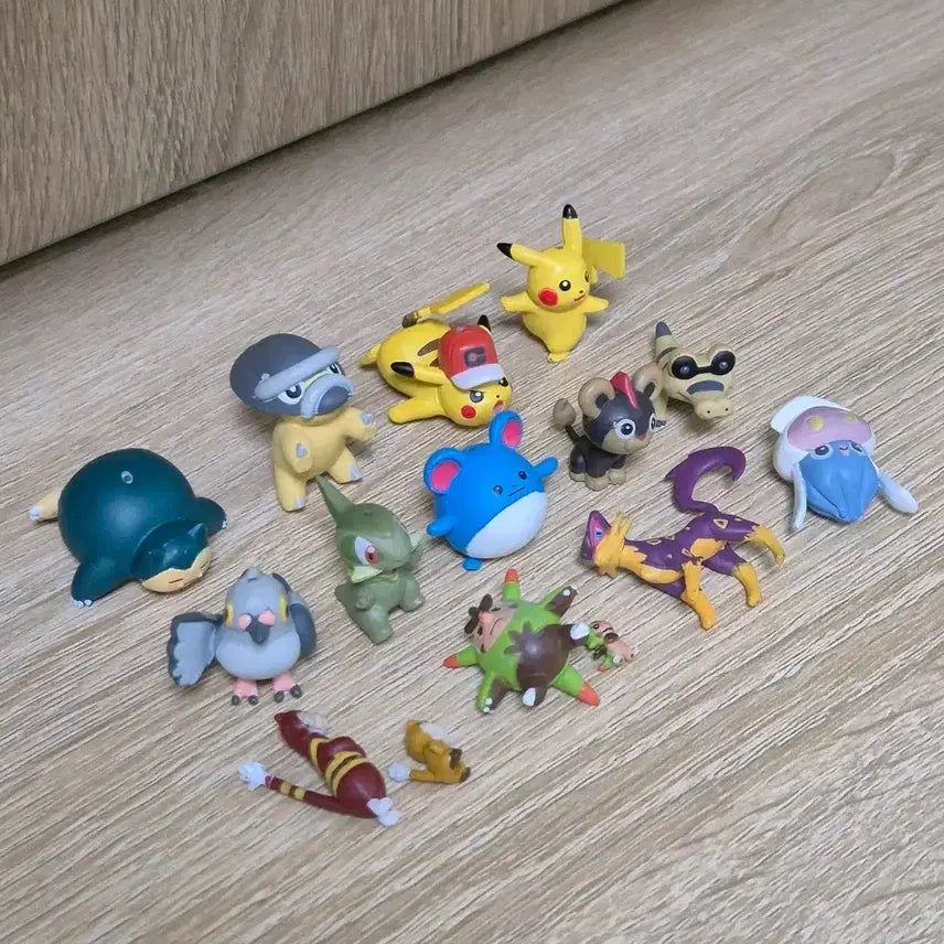 [BUNJANG] Vintage Pokemon Mini Gacha Figures / 포켓몬 피규어 고전 미니 가챠 팝니다