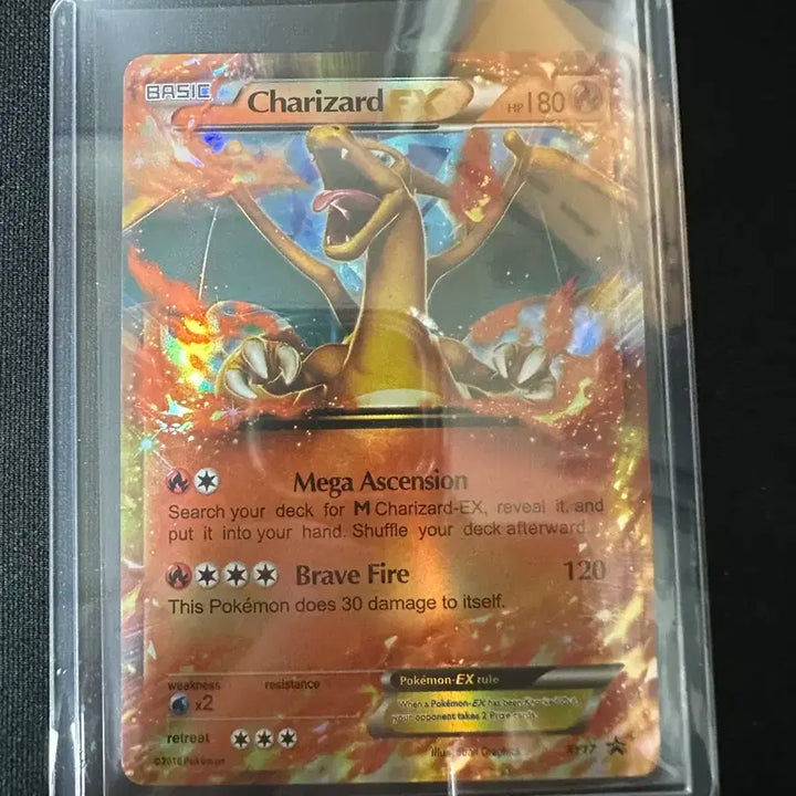[BUNJANG] Pokemon TCG Charizard EX Jumbo Promo Card (2016 XY) / (영문) 2016 포켓몬 TCG 리자몽 EX 점보 P XY 프로모카드