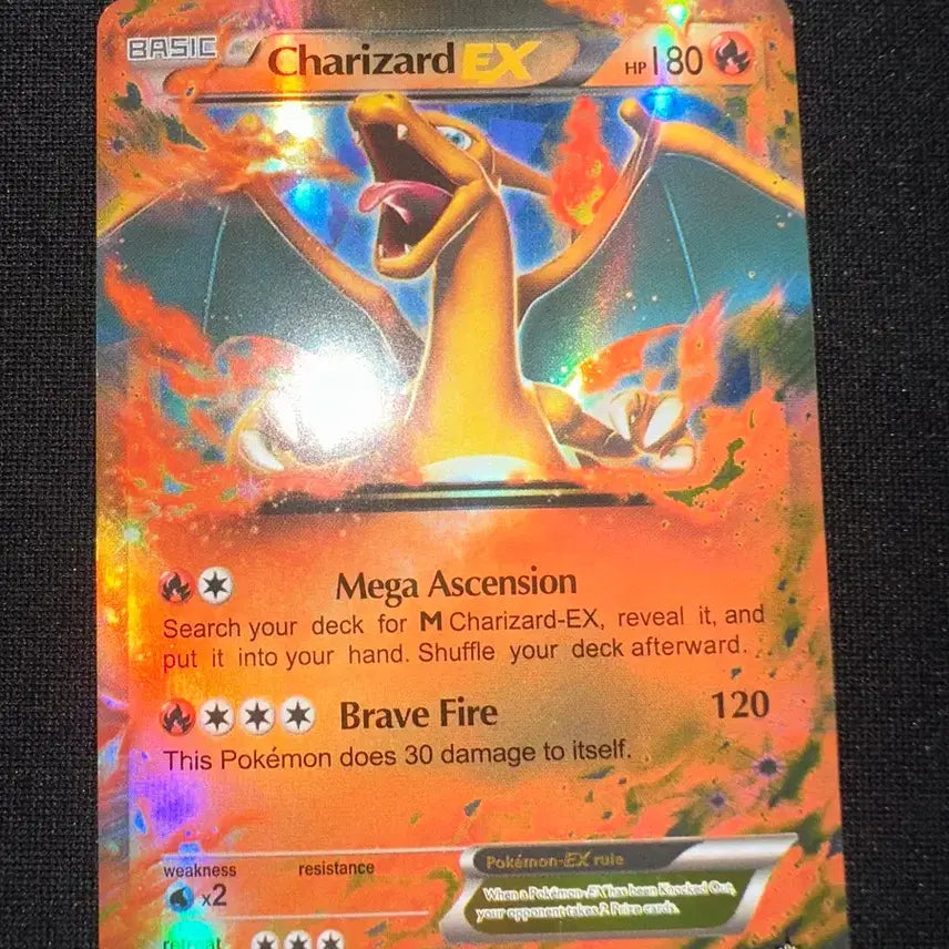 [BUNJANG] Pokemon TCG Charizard EX Jumbo Promo Card (2016 XY) / (영문) 2016 포켓몬 TCG 리자몽 EX 점보 P XY 프로모카드