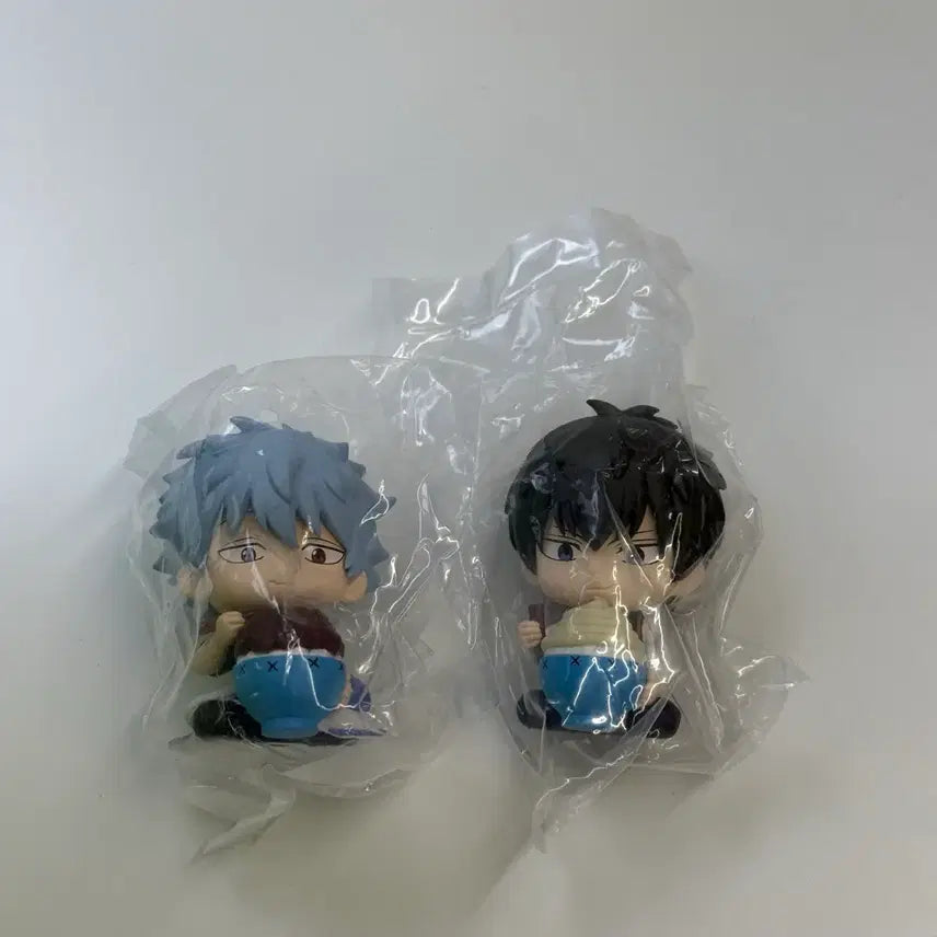 [BUNJANG] Gintama Mogu Mogu Gintoki Hijikata Gacha Figure Set (Sealed) / 은혼 모구모구 긴토키 히지카타 가챠 피규어 미개봉